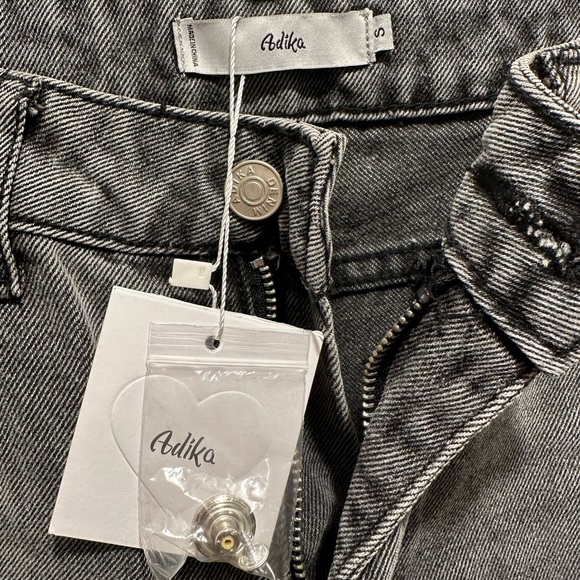 Adika Davis Jeans Straight Leg Black - Picture 5 of 5